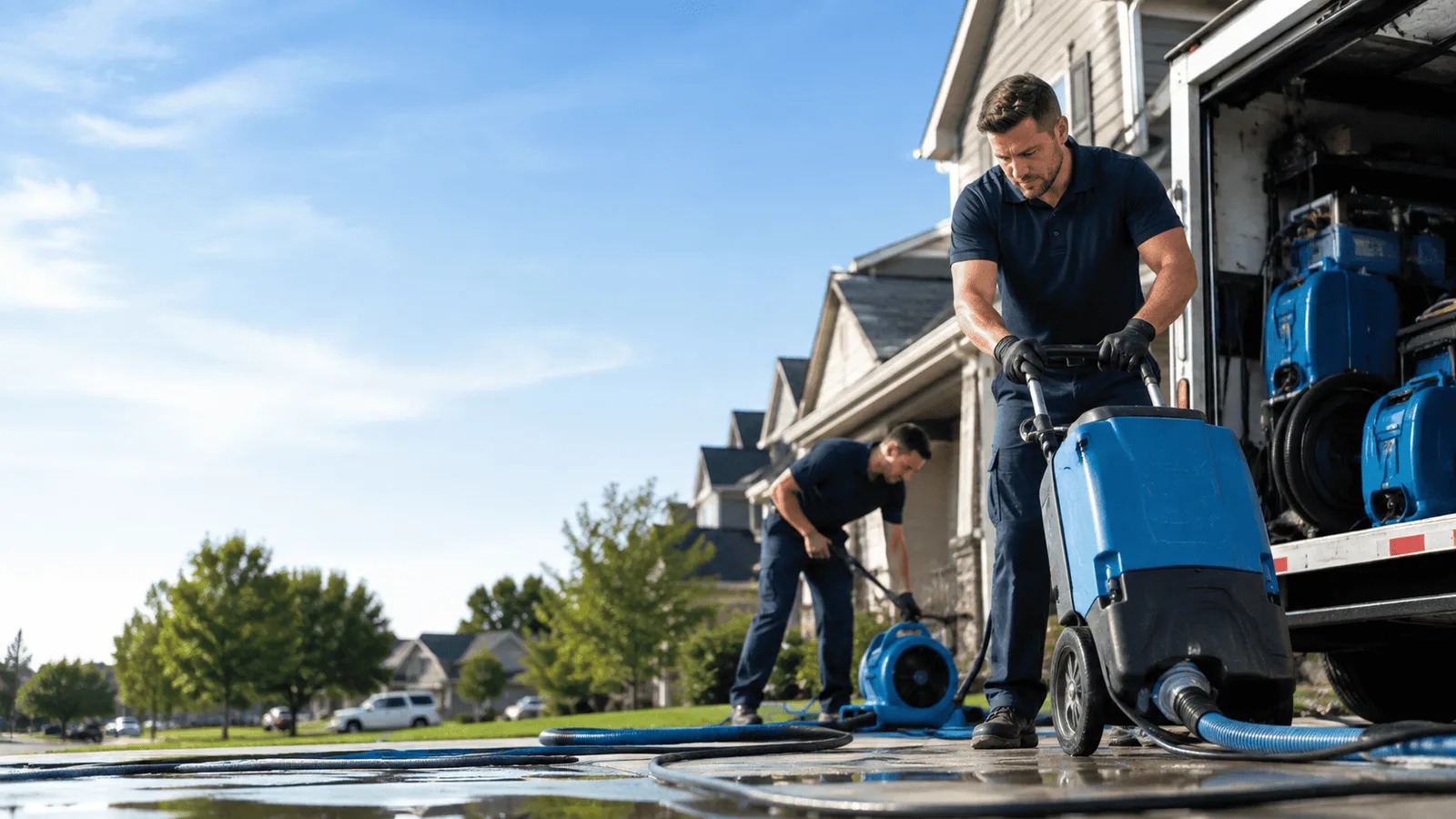 Dehumidification being performed in Gravois Mills, MO